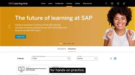 sap learning hub certification